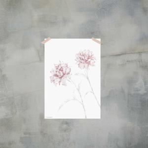 인테리어포스터 Peony 03 A4사이즈