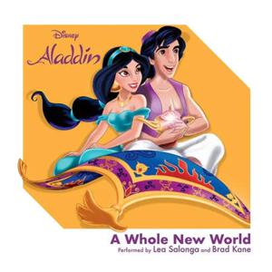 [해외] 영화 알라딘 OST A Whole New World 3인치 한정판 Vinyl