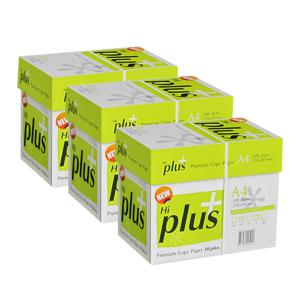 하이플러스 A4 복사용지(A4용지) 75g 2500매 3BOX