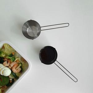 라면 믹싱볼 조리 사용 편리한 베이킹 요리 도구 고급 스탠 손잡이 계량컵 롱핸들 1p