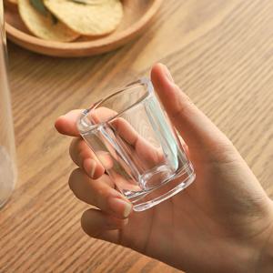 투명한 사각 소주잔 65ml