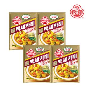 백세카레 매운맛 100g*4개