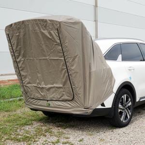 차박 텐트 쉘터 SUV 도킹 카크닉 꼬리 텐트 카키L