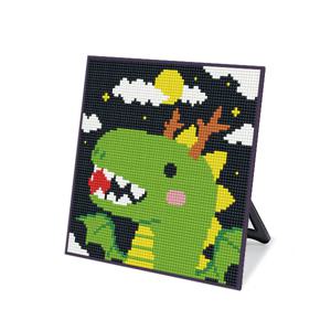 DIY 보석십자수 스탠드형 큐트 20x20cm DS42_(소)구름속 드래곤