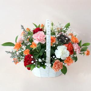 가정의달 사랑합니다 카네이션 생화꽃바구니