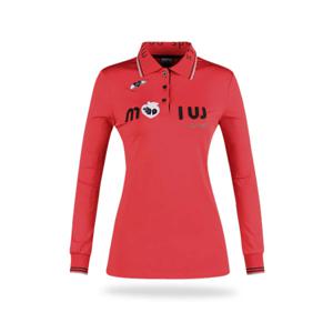 미우골프 여성 캐릭터 긴팔카라셔츠 MW1S606W