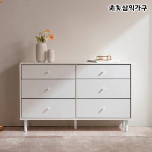 포넌 1200 6단 와이드 서랍장