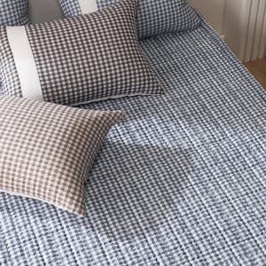 아밍 로슈아 체크 시어서커 논슬립 침대패드 S/Q 2size 4컬러 이불패드