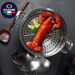 쿠치나 인덕션겸용 IH 3단 찜냄비 32CM_11989