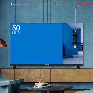 큐빅스 127cm(50인치) UHD 4K TV LED 에너지효율 1등급 대기업패널