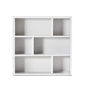 모던 3단 1200B 낮은책장 화이트