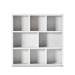 모던 3단 1200C 낮은책장 화이트