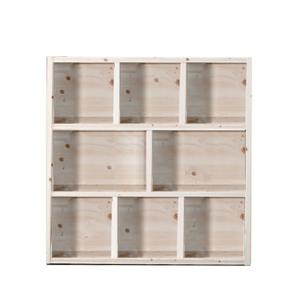 모던 3단 1200C 낮은책장 삼나무