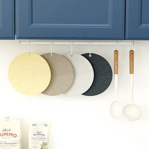 국내생산 실리콘 인덕션 보호매트 스크래치방지 냄비받침 6개 4colors