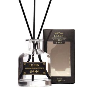 2in1 대용량 리멤버 디퓨저 250ml + 리드스틱5p + 우드볼1p