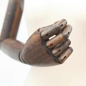 빈티지브라운 원목 피노키오 팔 마네킹 여성 남성 우드 나무 마네킨 마내킹 관절 옷가게 집기