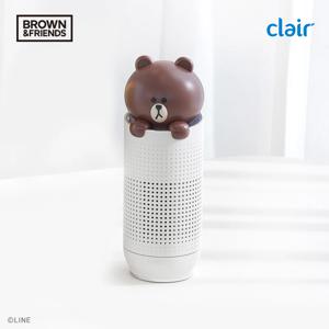 라인프렌즈 브라운 차량용 공기청정기