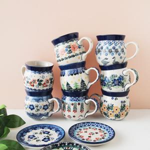 공식수입사 폴란드그릇 항아리머그 레이디 250ml 택1