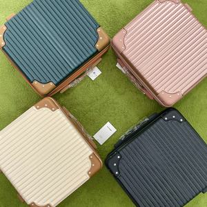 늘바론 16인치 미니 락 캐리어 다이얼 잠금 여행용 휴대용 기내용