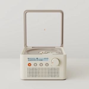 [해외] 빈티지 레트로 CD플레이어 블루투스 오디오 R200
