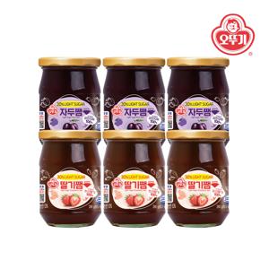 라이트슈가 딸기쨈 290g*3개+라이트슈가 자두쨈 290g*3개