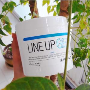 라인 업 슬리밍 발열 젤 500ml 바디 몸매 복부 허벅지 마사지 관리