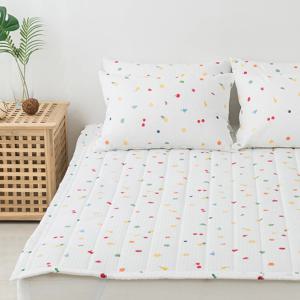 더블리 구아바 시어서커 고정밴드 침대패드 SS/Q 2size 이불패드