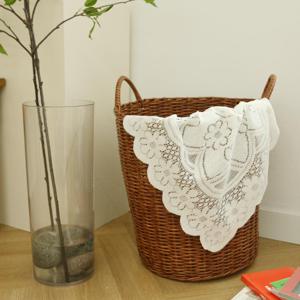 감성 인테리어 소품 라탄 바구니 햄퍼 - 라탄바구니 빨래바구니 라탄수납 빨래통 원룸 정리