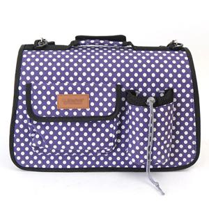 [리퍼] 도트고급형돔가방 강아지이동가방 강아지캐리어 (S급)