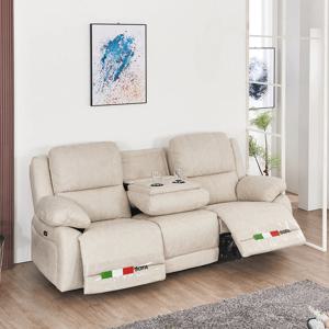 클린 아쿠아텍스 패브릭 홈바 3인용 전동 리클라이너 쇼파(양방향) 2colors