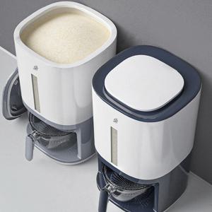 원터치 쌀통 시즌2 쌀 보관통 / 계량컵 포함