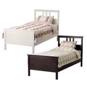 HEMNES 헴네스 싱글 침대 프레임+매트리스 풀세트 90x200cm/싱글사이즈/침실가구