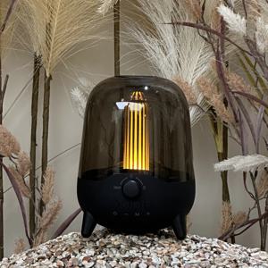 바이브 불멍 블루투스 스피커 라디오 휴대용 무선 충전식 LED 감성 캠핑 조명