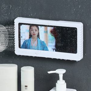 욕실 화장실 샤워 핸드폰 휴대폰 벽 거치대 완벽 방수