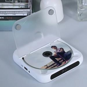 [해외] 충전식 무선블루투스 CD플레이어 휴대용 포터블 KC918