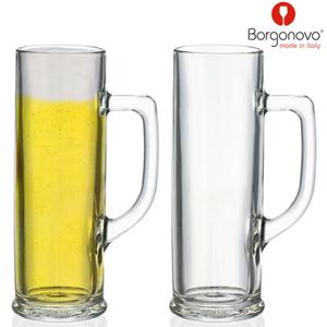 투명 유리컵 생맥주잔 500ml 2P