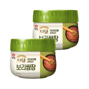 다담 보리 쌈장 570g*2개