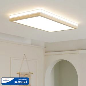 토스카 LED 직사각 방등 70W 플리커프리 조명