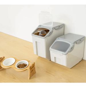 강아지 고양이 애견 공기차단 습기차단 쌀통 보관함 사료통