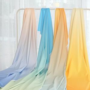 찰랑찰랑 비침없는 그라데이션 원단 (29color) 사방스판 얇은 천 테이블 촬영소품