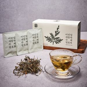 어린잎 개똥쑥 수제발효차 30티백 선물용 집들이선물 답례품 백화점 명품차