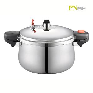 찰진밥맛! 하이커머스S 업소용 통3중 스텐 압력솥 11L 20인용