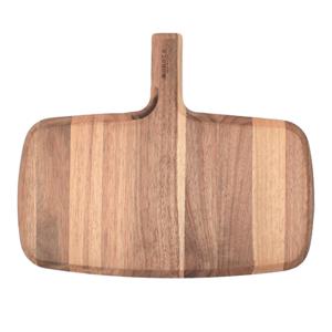 모노뜨 리베 아카시아 원목 플레이트 손잡이 우드 트레이 도마 빵도마 37x20cm