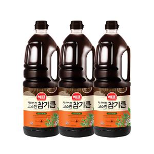 고소한 참기름 1.8L*3개