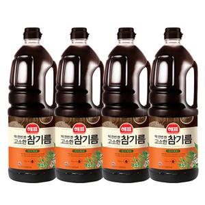 고소한 참기름 1.8L*4개