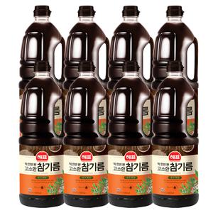 고소한 참기름 1.8L*8개