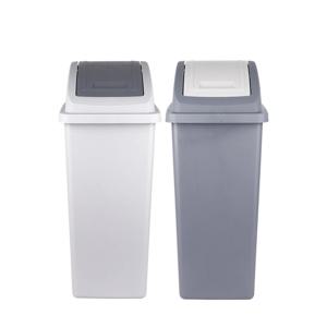 대형 쓰레기통 100L 분리수거 휴지통 재활용 뚜껑 업소용 2colors