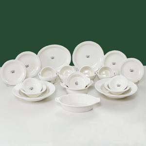 시라쿠스 뉴욕 4인 그릇세트 23P 화이트 식기세트