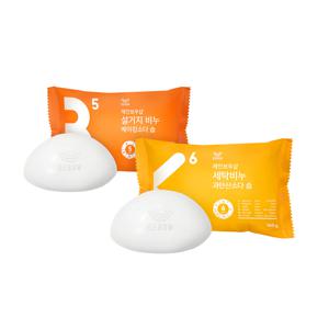 생활비누 듀오 (세탁비누 과탄산소다 솝 160g + 설거지비누 베이킹소다 솝 120g)