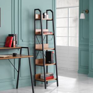 테이크 조립식 철재 책장 5단 슬림 책꽂이 2colors